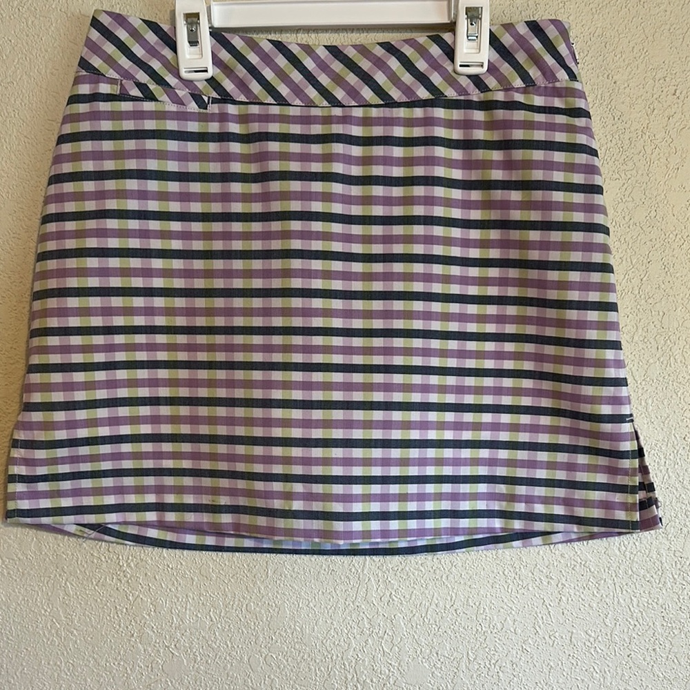 Adidas Purple and Green Skort